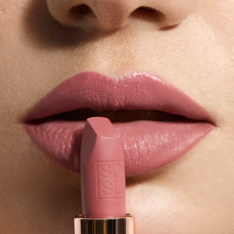 SOSU Cosmetics Satin Lipstick | It Gal | Hydrating Formula