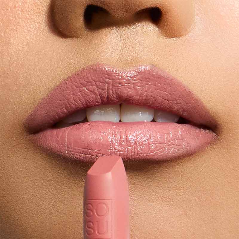 SOSU Cosmetics Satin Lipstick | Sugarcane | Hydrating Formula