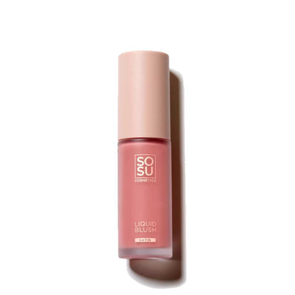 SOSU Cosmetics | Satin Liquid Blush | glowy blush | creamy blush