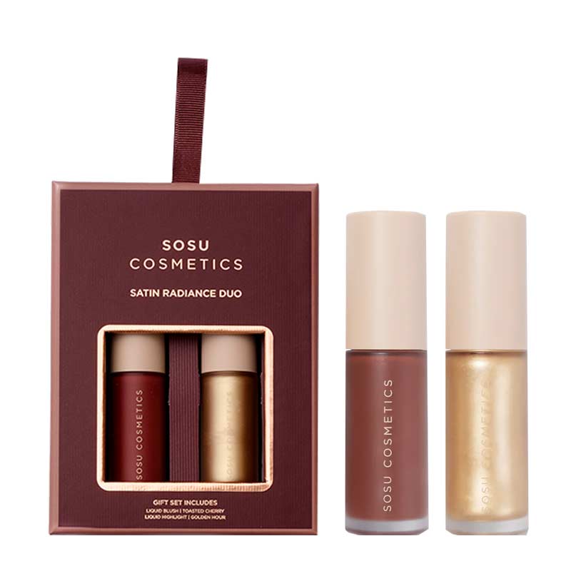 SOSU Cosmetics Satin Radiance Duo Makeup Gift Set