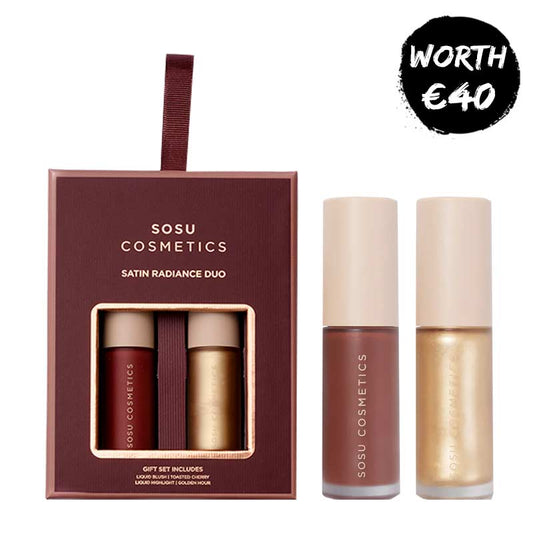 SOSU Cosmetics Satin Radiance Duo Makeup Gift Set