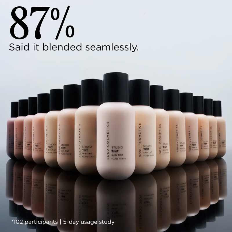 SOSU Cosmetics Studio Tint Skin Tint Claims