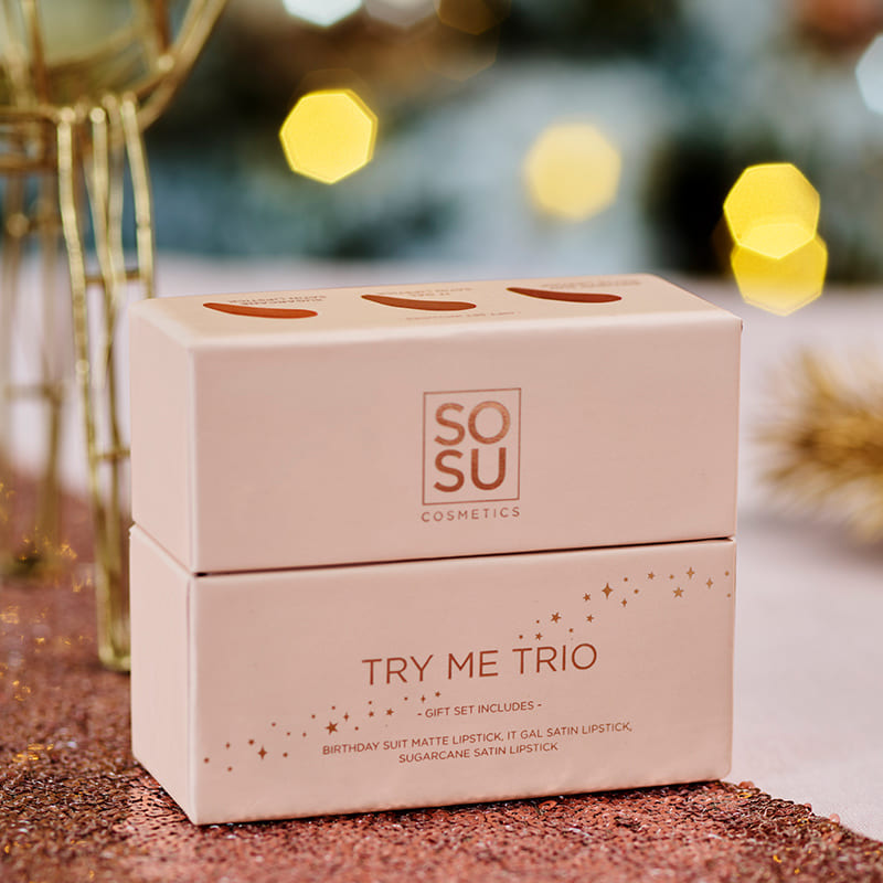 SOSU Cosmetics Try Me Trio Gift Set