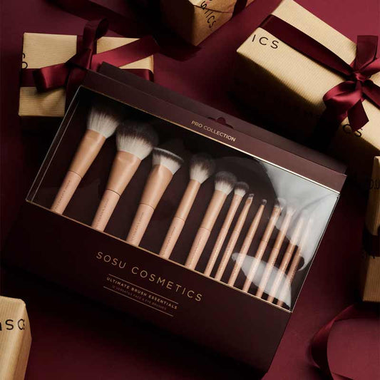 SOSU Cosmetics Ultimate Makeup Brush Essentials Gift Set