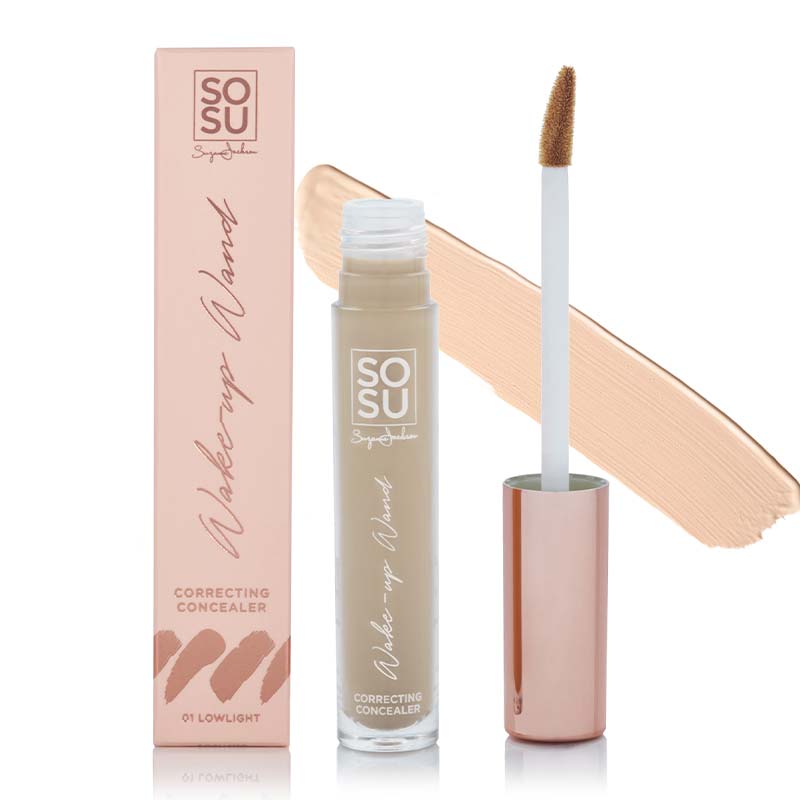 SOSU by Suzanne Jackson Wake-Up Wand Correcting Concealer | shade 01 lowlight | vegan concealer