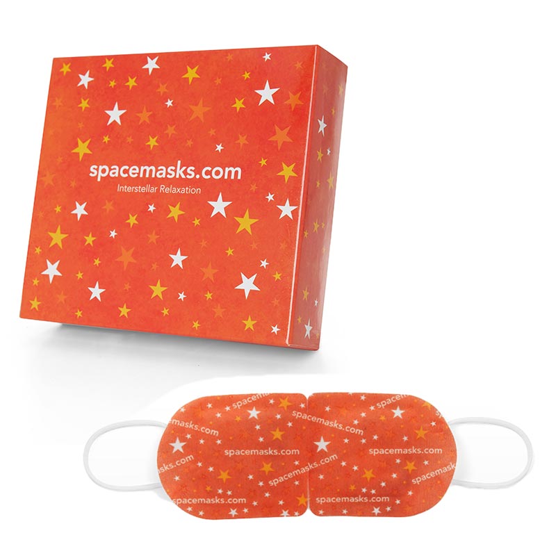 Spacemasks Orange Self-Heating Spacemasks - 5 Pack
