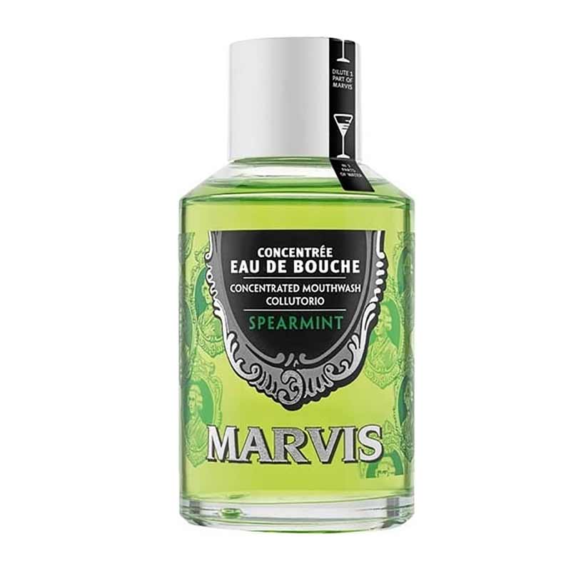 Marvis | Spearmint | Mouthwash | freshness | oral care | strong | minty flavour | freshens breath | cleansing | mouth health