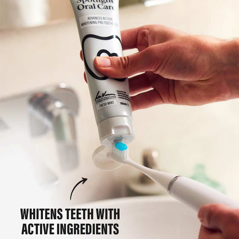 Pro Action Toothpaste Spotlight Oral Care Advanced Action Whitening Pro Toothpaste – Cloud 10 ...