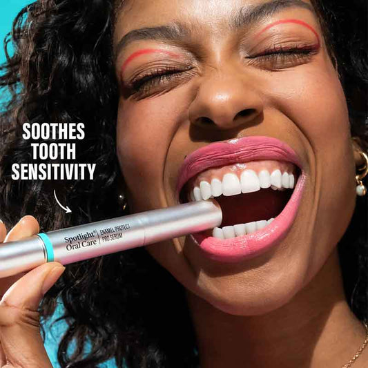 Spotlight Oral Care Enamel Protect Pro Serum soothes tooth sensitivity