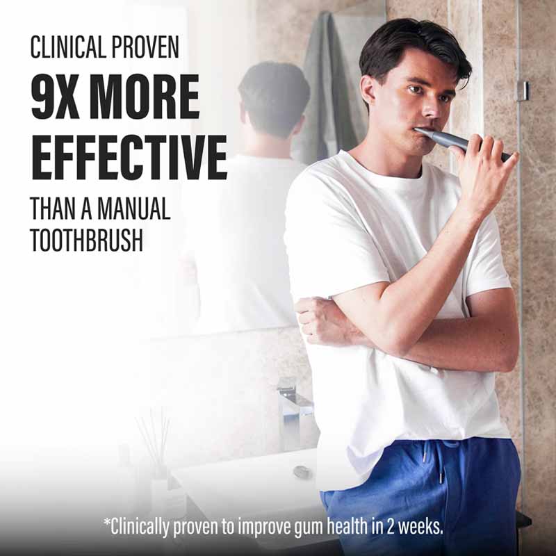 Spotlight Oral Care Graphite Grey Sonic Toothbrush