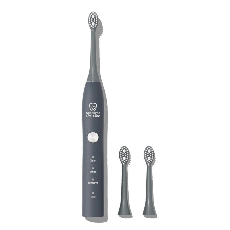 Spotlight Oral Care Graphite Grey Sonic Toothbrush