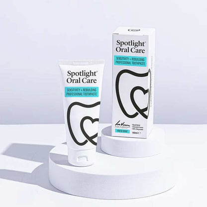 Spotlight Oral Care | Sensitivity + Rebuilding Professional Toothpaste | thinning enamel | Weak Teeth | Sensitive Teeth