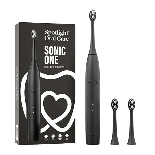 Spotlight Oral Care Sonic One Toothbrush Black Product Image White Background