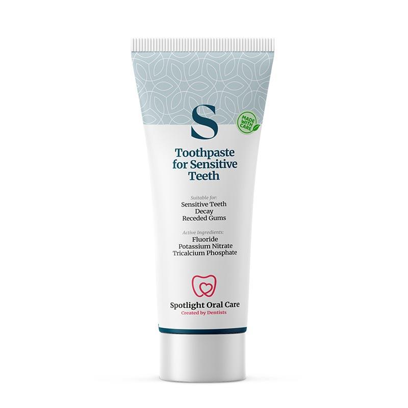 Spotlight Toothpaste for Sensitive Teeth | receded gums treatment