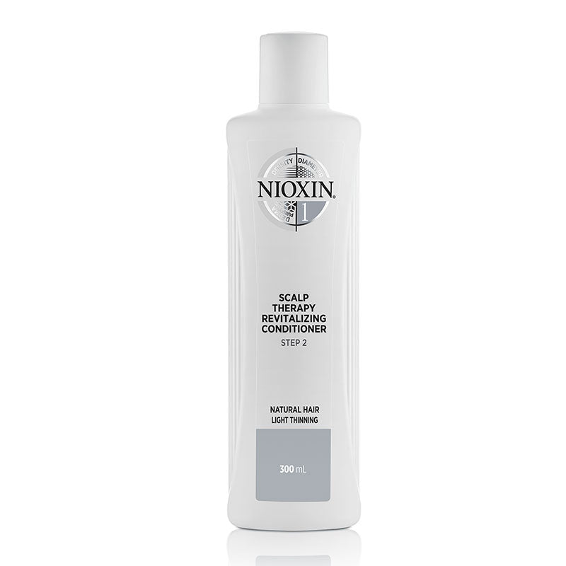 Nioxin | System 1 | Revitaliser | Conditioner | trio | natural | light thinning | prevent breakage | balance | moisture levels | strength | protection | hair growth | thickness