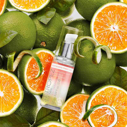 St Tropez Purity Vitamins Bronzing Face Serum | vitamin E face tan