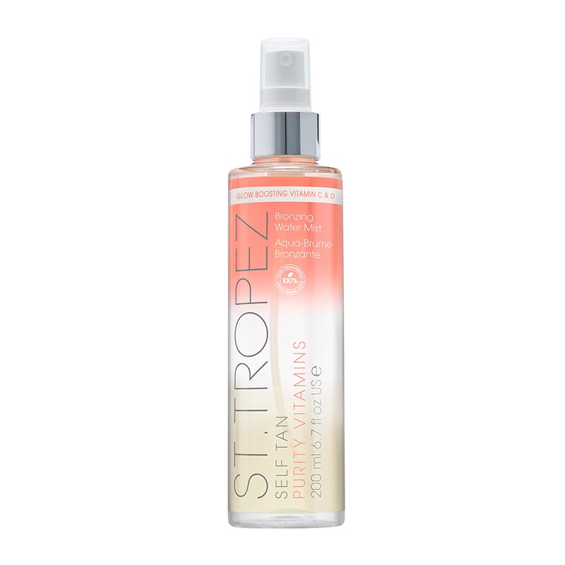 St Tropez Self Tan Purity Vitamins Bronzing Water Mist | self tan mist