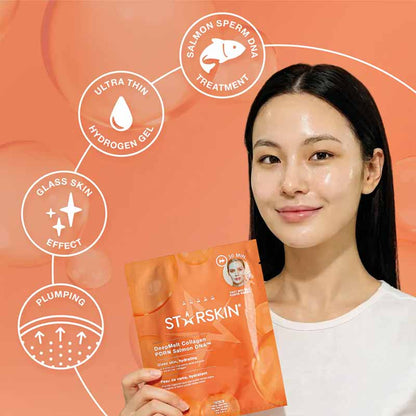 Starskin DeepMelt Collagen PDRN Salmon Sperm Face Mask Key Benefits