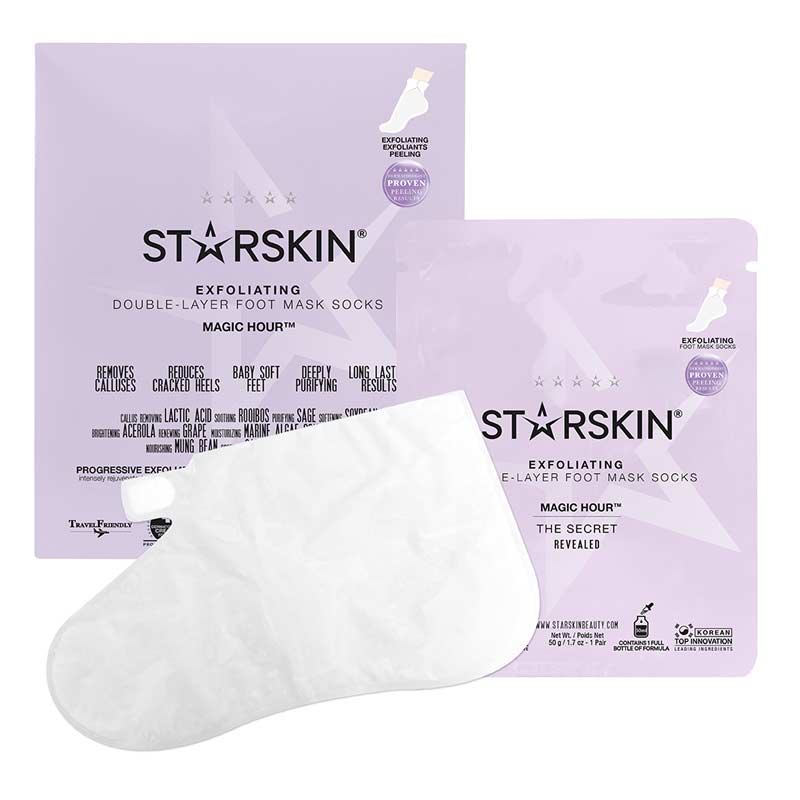 STARSKIN Magic Hour Exfoliating Foot Mask 