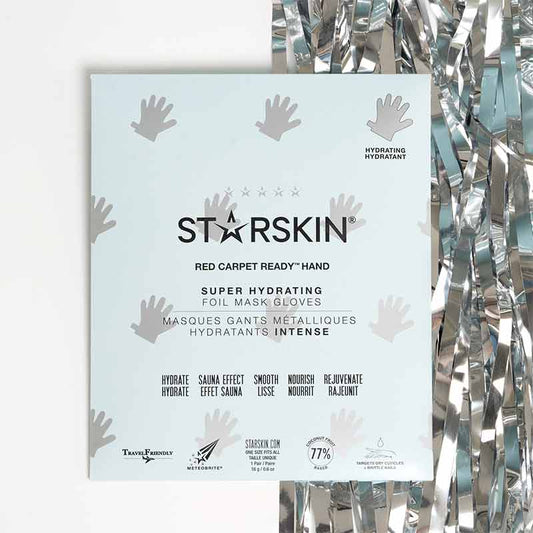 STARSKIN Red Carpet Ready Hand Super Hydrating Foil Mask Gloves