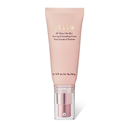 Stila All About The Blur - Blurring And Smoothing Primer | Primes skin for makeup | Soft-focus finish | Infused with Hyaluronic Acid & Vitamin E | Minimises pores and diffuses fine lines | Hydrating | Extends makeup wear