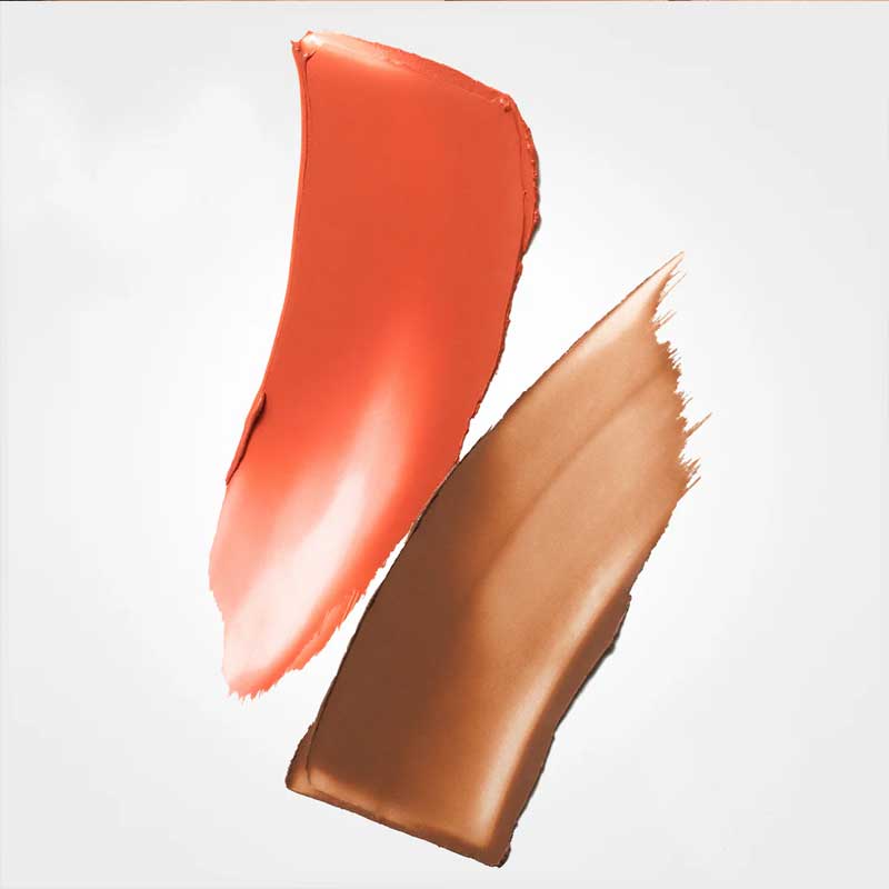Stila Blush & Bronze Hydro-Blur Cheek Duo | double sided blush & contour | cream blush | cream bronzer | blendable cream products | travel sized makeup