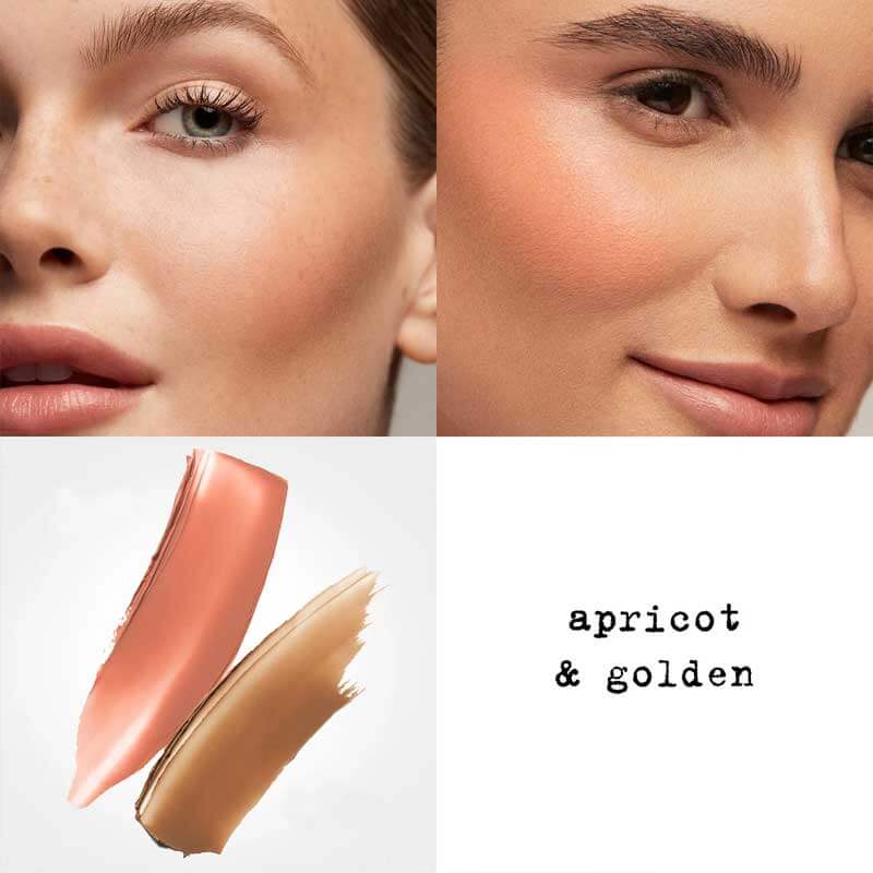 Stila Blush & Bronze Hydro-Blur Cheek Duo | double sided blush & contour | cream blush | cream bronzer | blendable cream products | travel sized makeup