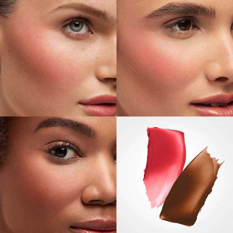 Stila Blush & Bronze Hydro-Blur Cheek Duo | double sided blush & contour | cream blush | cream bronzer | blendable cream products | travel sized makeup