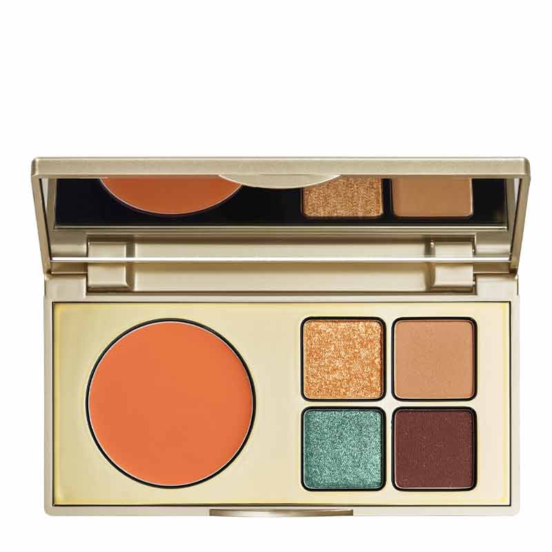 Stila Color Cocktail Travel Cheek, Lip & Eye Palette | shade tequila sunrise | on the go makeup palette