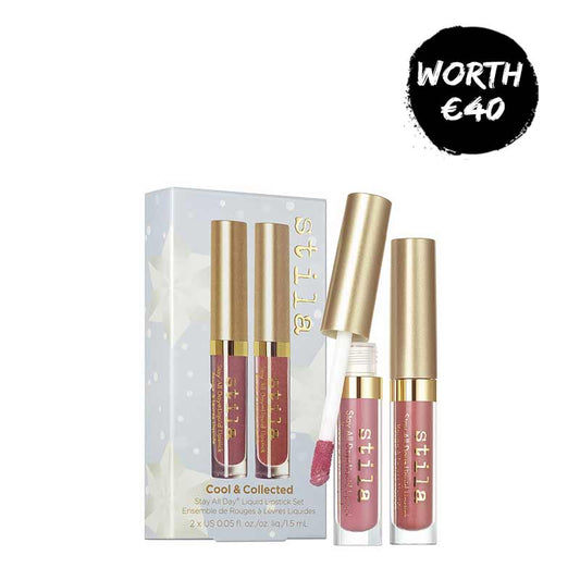 Stila Cool & Collected Liquid Lipstick Duo Gift Set