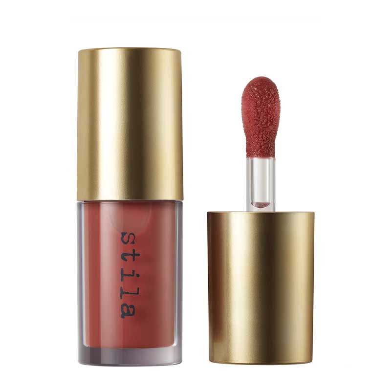Stila Heaven's Dew Gel Lip Oil Blushing, pink lip oil