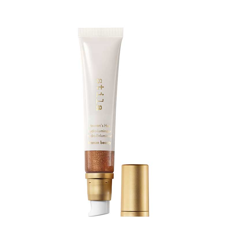 Stila Heavens Hue Hydro Luminator | glowy base makeup | glowing skin | illuminating primer | liquid highlighter | glow enhancer | bronze drops