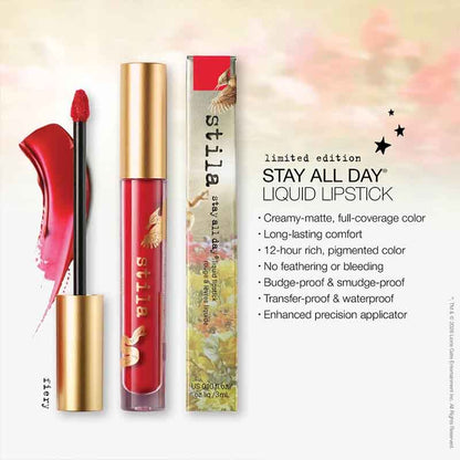 Stila Hunger Games Stay All Day Liquid Lipstick Fiery Limited Edition