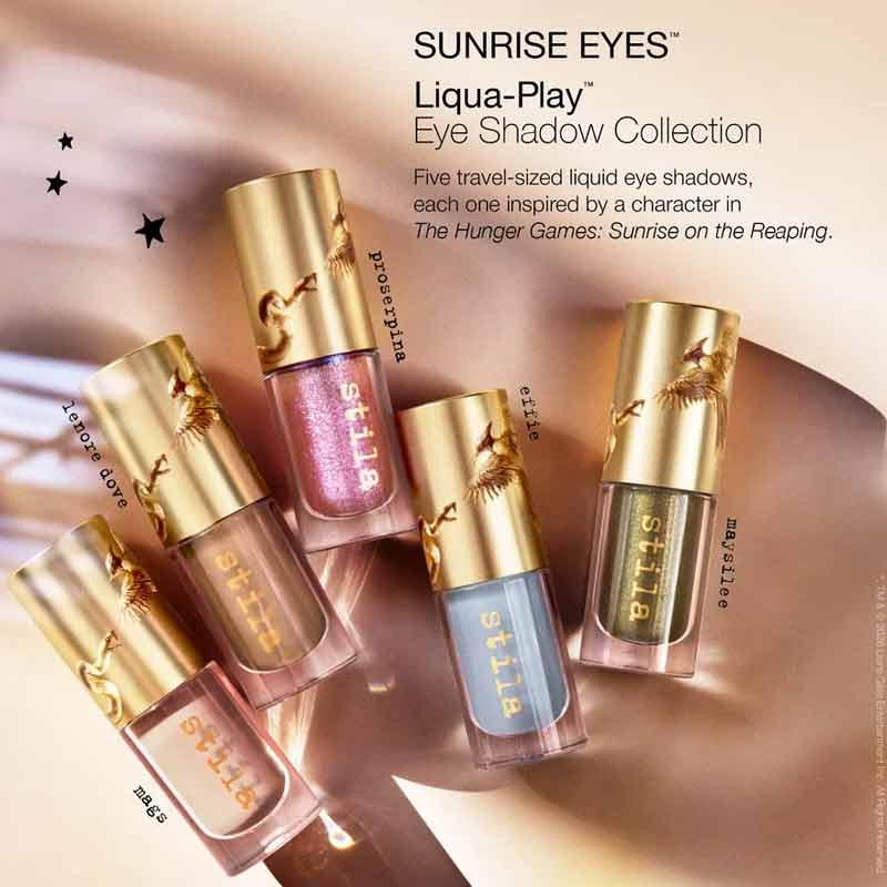 Stila Hunger Games Sunrise Eyes Liqua-Play Liquid Eye Shadow Set Limited Edition