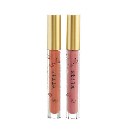Stila Kisses Make Me Happy Stay All Day Liquid Lipstick Duo Gift Set