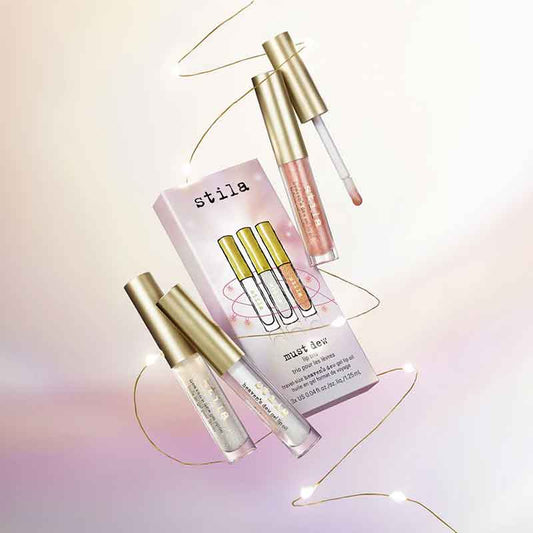 Stila must dew lip oil gift set