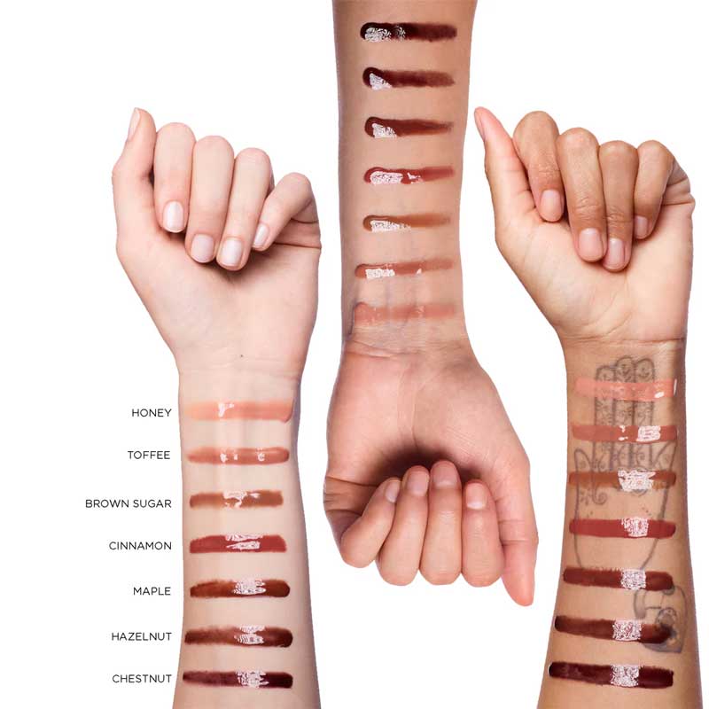 Stila Plumping Lip Glaze | New nude colour swatches