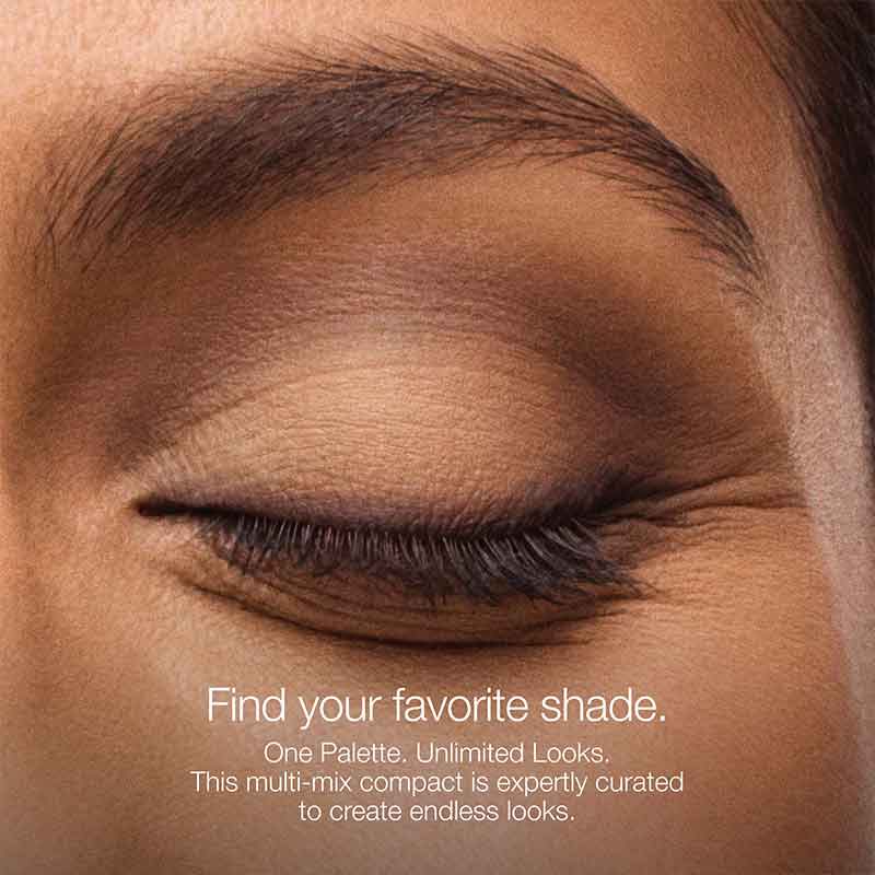 Stila Pocket Play Eyeshadow Palette Desert Blooms On Model