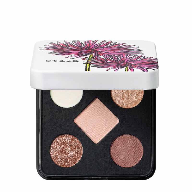 Stila Pocket Play Eyeshadow Palette Pretty Petal Open