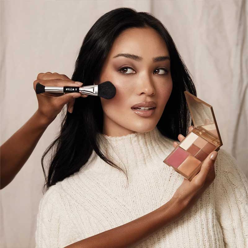 Stila Sculpt & Glow All-in-One Contouring & Highlighting Palette | sculpted | radiant | full look 