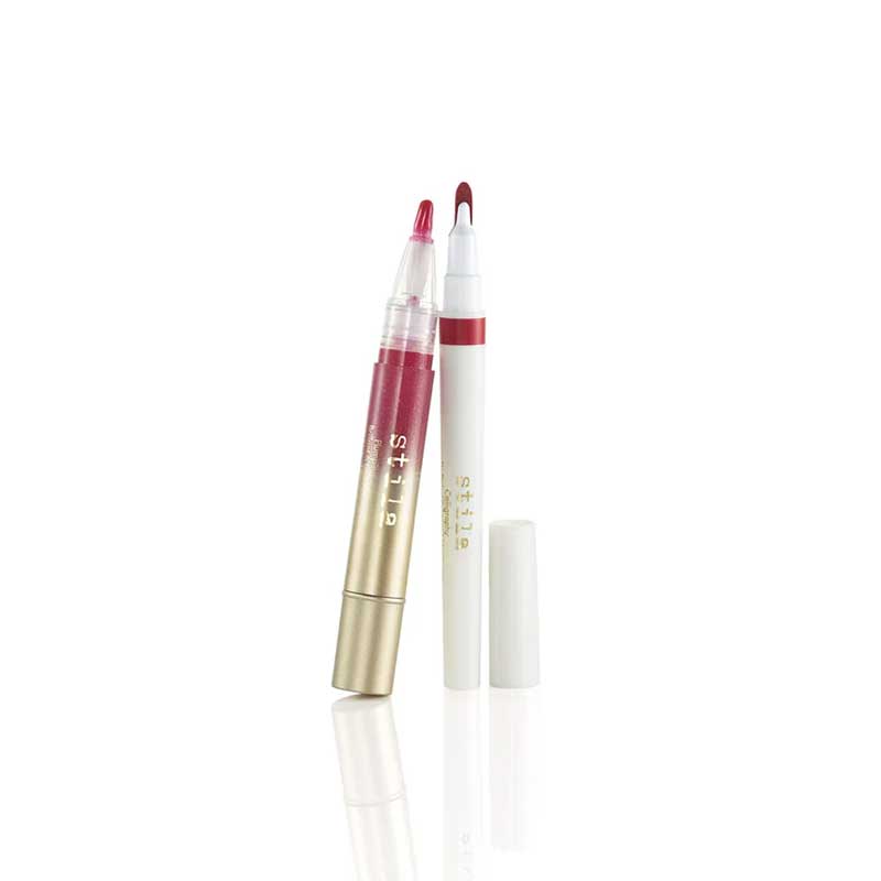 Stila shine and define red caligraphy 