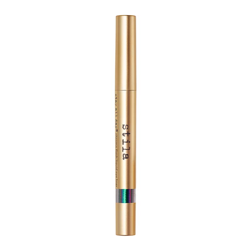 Stila Stay All Day Chroma Flash Liquid Eyeliner Peacock, metallic eyeliner