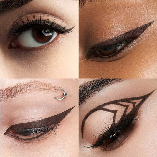 Stila Stay All Day Waterproof Liquid Eye Liner - Dark Brown | liquid eyeliner pen | precise | waterproof | long-lasting | flawless looks