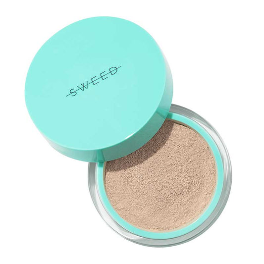 SWEED Miracle Powder | Mineral powder foundation | Lightweight | Buildable | Skin | Can be used alone or over foundation and concealer | Light