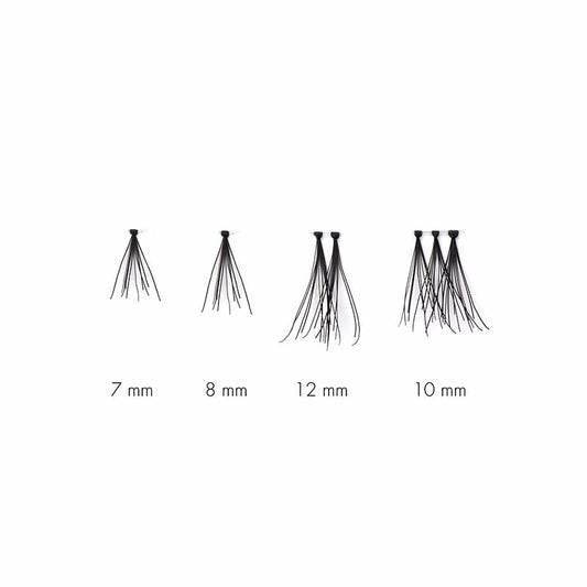 SWEED Lashes : Nikki Makeup x Sweed Nikki Cluster | false lashes | faux lashes