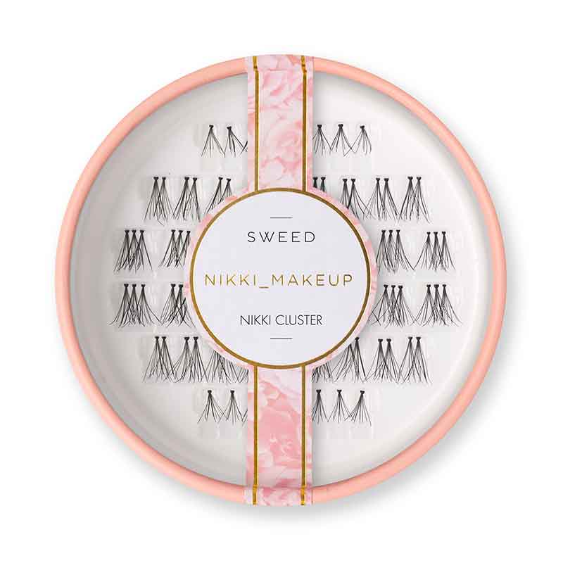 SWEED Lashes : Nikki Makeup x Sweed Nikki Cluster | false lashes | faux lashes