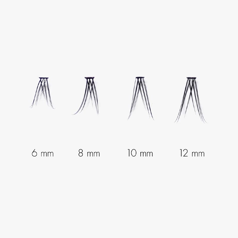Sweed NO Lash-Lash | each individual lash tapered to mimic natural lash hair | imperceptible, light as air feeling | Sweed’s best-selling lash for natural yet dramatic looks