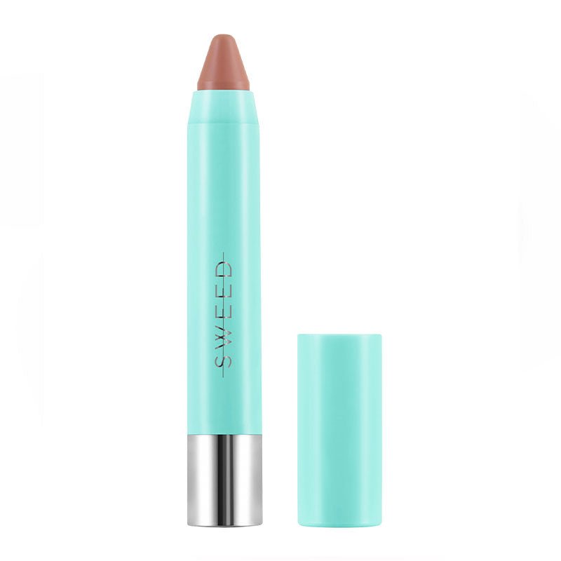 Sweed X Lydia Millen Le Lipstick | Butter balm-like lip crayon | Delivers glossy shine and plumped effect | Hydrates and nourishes lips | Buildable color | Smooth and comfortable formula | Wild Rose