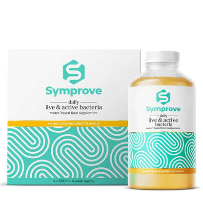 Symprove Daily Live & Active Bacteria Gut Supplement Mango & Passionfruit Flavour