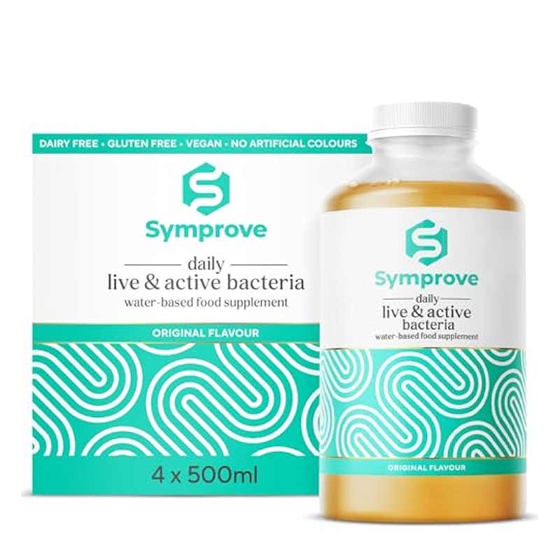 Symprove Daily Live & Active Bacteria Gut Supplement Original Flavour - 4 Week Supply